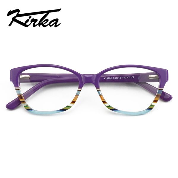 kirka glasses frame women cat eye glasses myopia eyewear acetate eyeglass frames purple optical eyeglasses frames women, Black
kirka glasses frame women cat eye glasses myopia eyewear acetate eyeglass frames purple optical eyeglasses frames women, Black