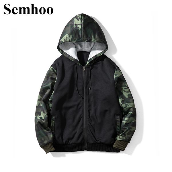 2019 autumn winter men's camouflage sweatershirt casual fashion sportswear hooded thick warm men's jacket plus size s---xxl, Black
2019 autumn winter men's camouflage sweatershirt casual fashion sportswear hooded thick warm men's jacket plus size s---xxl, Black