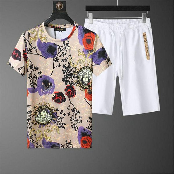 2020 fashion men clothing sets short sleeve printing tracksuits 2 mens casual summer wear mens tracksuit medusa shorts pour hommes, Gray
2020 fashion men clothing sets short sleeve printing tracksuits 2 mens casual summer wear mens tracksuit medusa shorts pour hommes, Gray