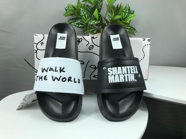 women rihanna leadcat suede slide slippers mens sm wns clyde slippers indoor flip flops slipper with box, Black
women rihanna leadcat suede slide slippers mens sm wns clyde slippers indoor flip flops slipper with box, Black