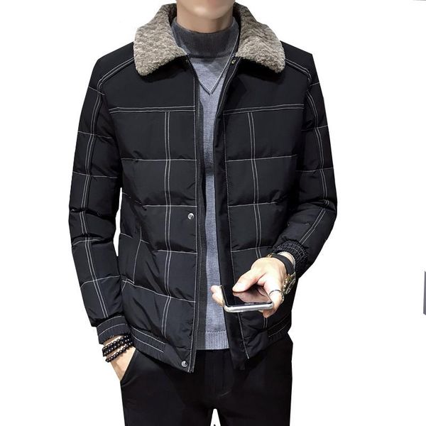 cashmere men's winter jacket, men's thick and well-fitting leather coat, young fashion, solid color, casual jacket, Black
cashmere men's winter jacket, men's thick and well-fitting leather coat, young fashion, solid color, casual jacket, Black