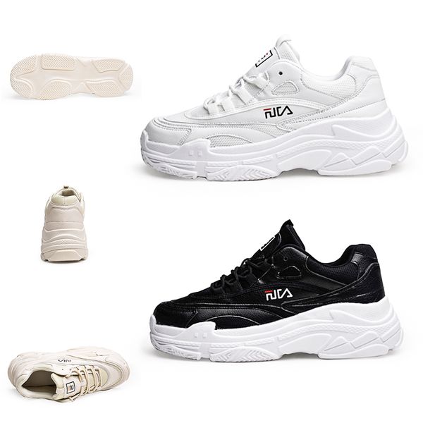 designer women men casual shoes luxury black white leather platform designer trainers sneakers homemade brand made in china 39-44, White;red
designer women men casual shoes luxury black white leather platform designer trainers sneakers homemade brand made in china 39-44, White;red