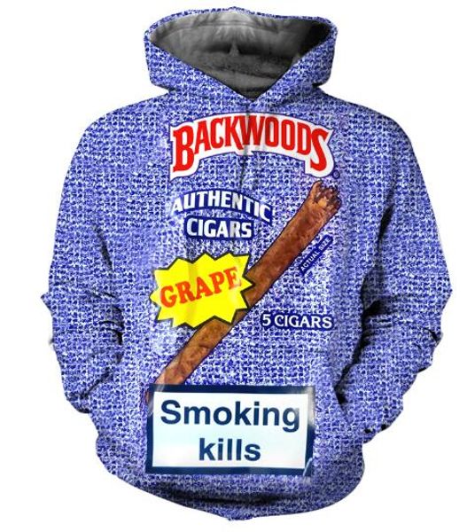 16 styles real usa size backwoods 3d sublimation print hoody / hoodie plus size, Black
16 styles real usa size backwoods 3d sublimation print hoody / hoodie plus size, Black