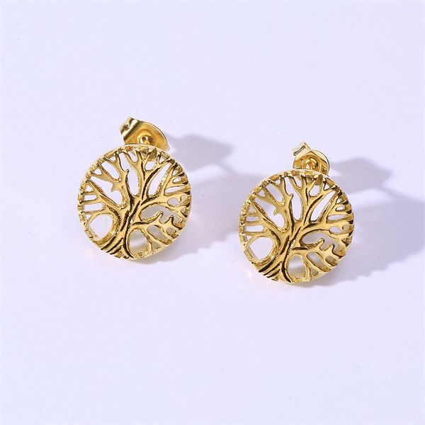 gold tree of life stud earrings in stainless steel family tree stud earrings family, Golden;silver
gold tree of life stud earrings in stainless steel family tree stud earrings family, Golden;silver