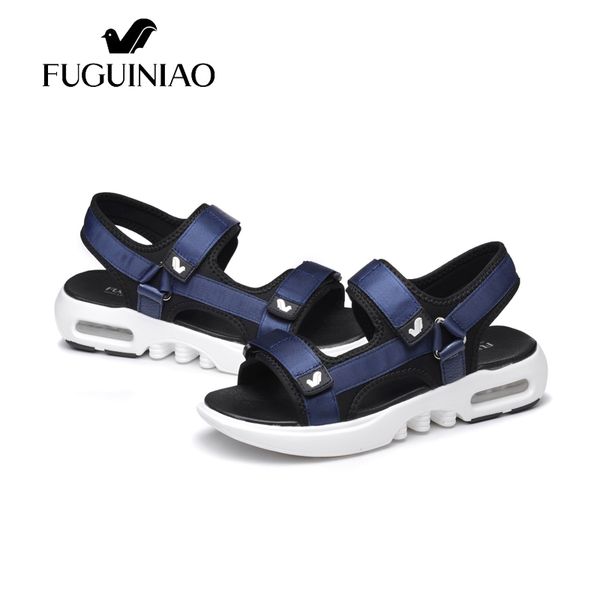 airbag's cushioning fuguiniao brand men's casual sandals / summer beach shoes / color black , blue
airbag's cushioning fuguiniao brand men's casual sandals / summer beach shoes / color black , blue