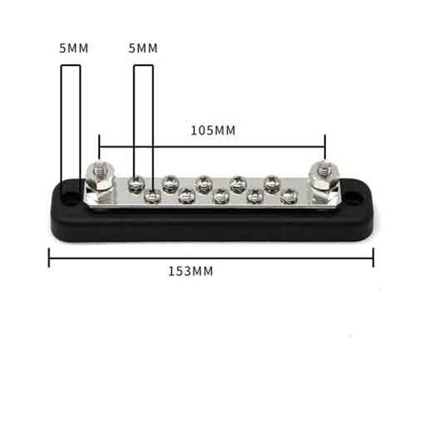 0-bit busbar continuous car current dc 150a ac 130a rated voltage ac max 300v dc max 48v
0-bit busbar continuous car current dc 150a ac 130a rated voltage ac max 300v dc max 48v