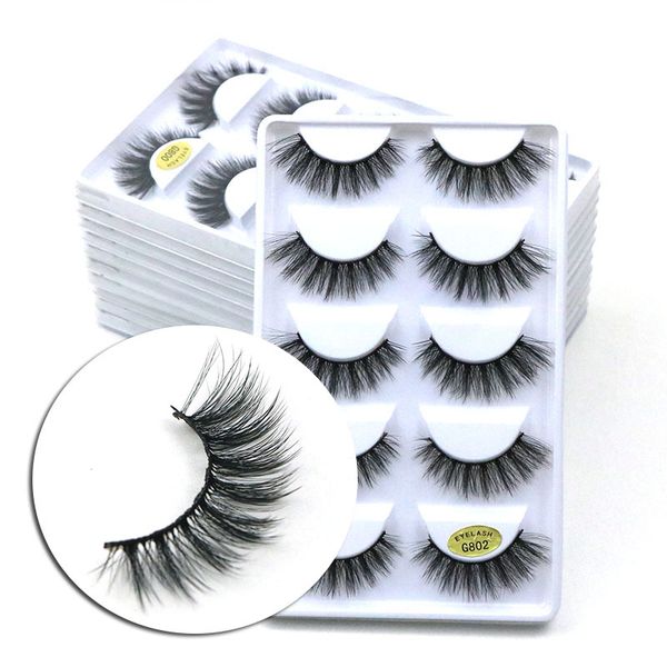 false eyelashes 5pairs dramatic wispies fluffies soft handmade cruelty-black lashes 3d faux mink natural eyelash
false eyelashes 5pairs dramatic wispies fluffies soft handmade cruelty-black lashes 3d faux mink natural eyelash