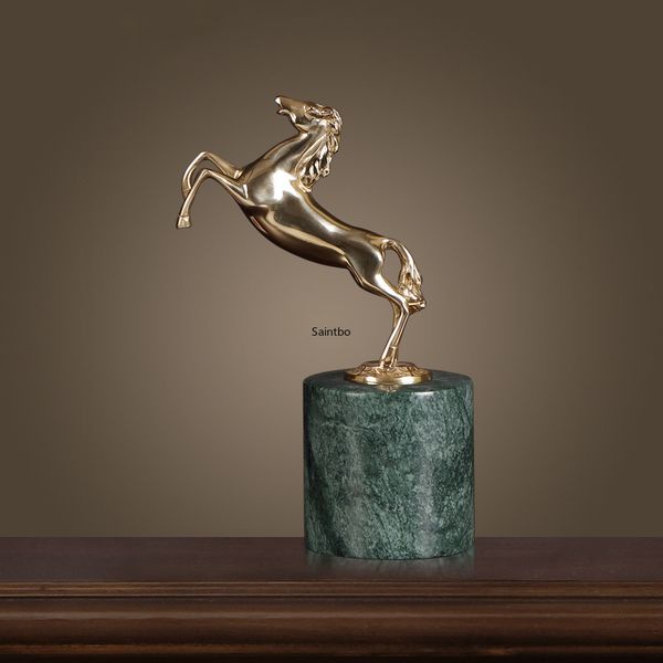 creative new living room european style household swing piece pure copper horse resin handicraft home decoration accessories
creative new living room european style household swing piece pure copper horse resin handicraft home decoration accessories
