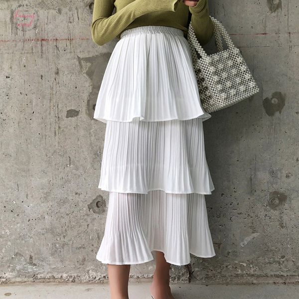 spring summer fairy solid white black cakee layered chiffon skirt sweet ruffles tiered mid calf crepe chiffon pleated long skirt
spring summer fairy solid white black cakee layered chiffon skirt sweet ruffles tiered mid calf crepe chiffon pleated long skirt