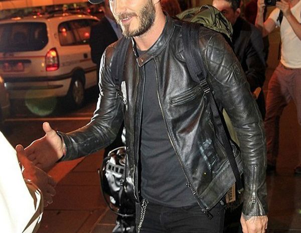 bakham genuine leather male leather clothing motorcycle clothing jacket slim stand collar short design beckham, Black
bakham genuine leather male leather clothing motorcycle clothing jacket slim stand collar short design beckham, Black