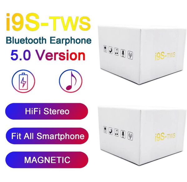 i9s tws 5.0 earphone headphone stereo tws earbuds for all phone with charging box wireless bluetooth headphone sale
i9s tws 5.0 earphone headphone stereo tws earbuds for all phone with charging box wireless bluetooth headphone sale