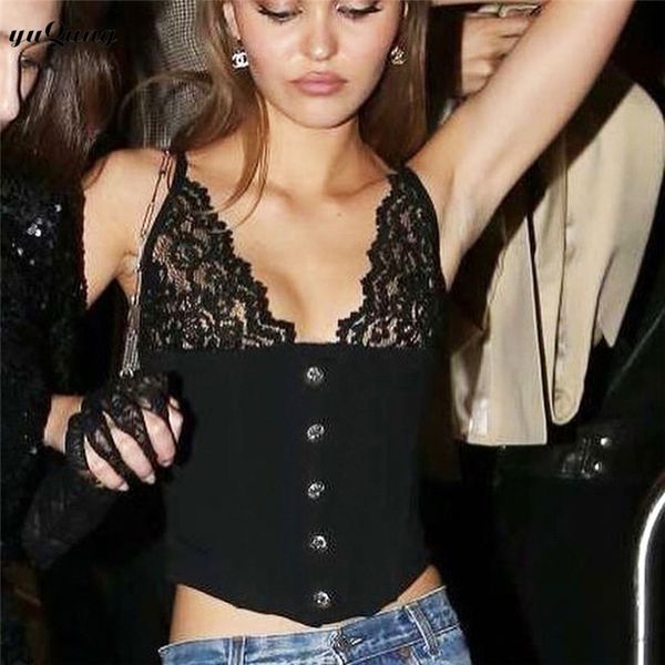 yuqung women lace tank fashion ladies sleeveless strapless button slim crop 2019 camisole black tees female clothing, White
yuqung women lace tank fashion ladies sleeveless strapless button slim crop 2019 camisole black tees female clothing, White