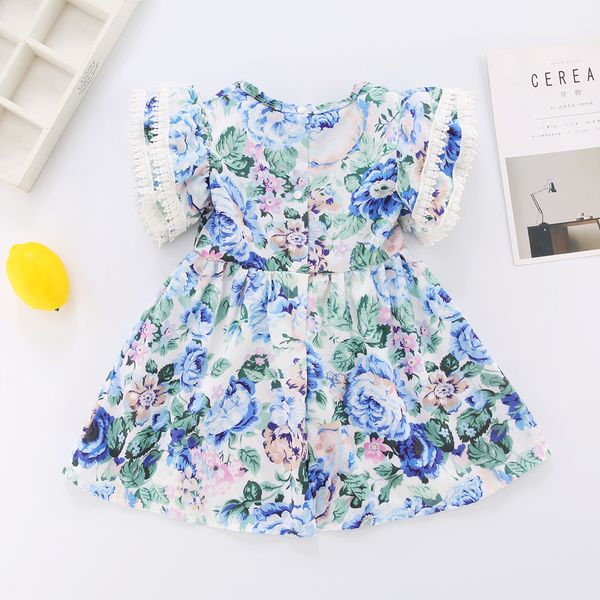 2019 baby girls cotton floral dress kids summer petal sleeve first birthday dresseses infant toddler cute sweet boutique clothes clothing, Red;yellow
2019 baby girls cotton floral dress kids summer petal sleeve first birthday dresseses infant toddler cute sweet boutique clothes clothing, Red;yellow