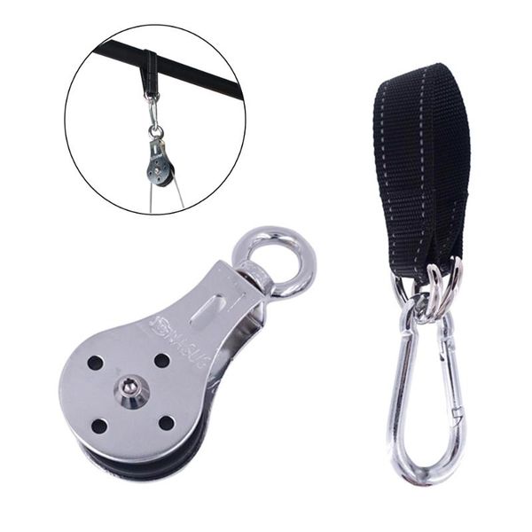 bearing pulley home gym stainless steel accessories for fitness lifting cable machine workout mute m8 single wheel loading
bearing pulley home gym stainless steel accessories for fitness lifting cable machine workout mute m8 single wheel loading