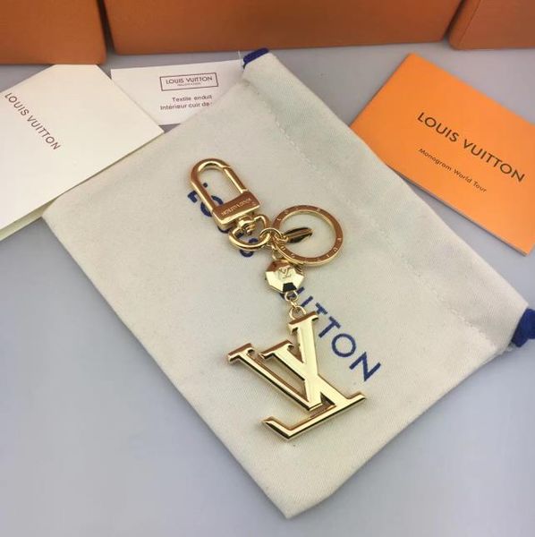 2019new fashion designer keychain 1 colour brand keyring for women letter keyring trinket jewelry gift souvenirs with box ing, Silver
2019new fashion designer keychain 1 colour brand keyring for women letter keyring trinket jewelry gift souvenirs with box ing, Silver