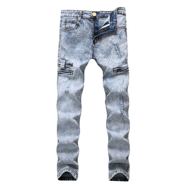 retro colors men jeans homme 2018 new europe funky hole distressed jeans skinny punk slim fit straight leg rock snowflake, Blue
retro colors men jeans homme 2018 new europe funky hole distressed jeans skinny punk slim fit straight leg rock snowflake, Blue