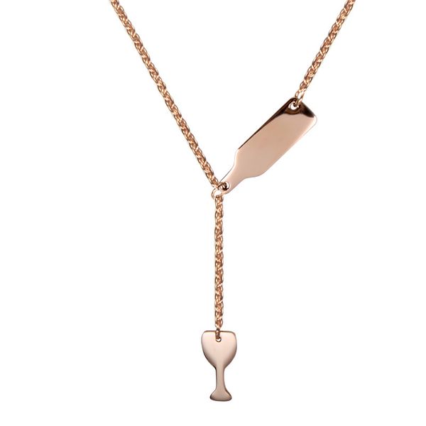 titanium steel winebottle charm necklace gold silver rose gold wine bottle pendant necklaces fashion necklace jewelry
titanium steel winebottle charm necklace gold silver rose gold wine bottle pendant necklaces fashion necklace jewelry
