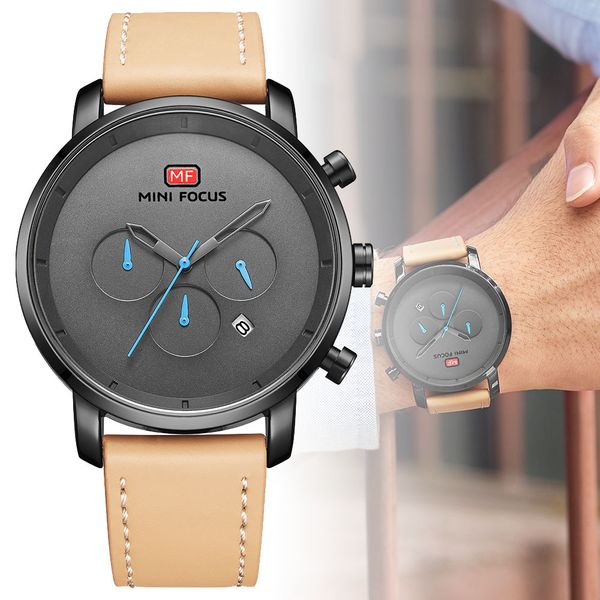 2019 quartz men watch fashion pilot chronograph waterproof analog wrist watch leahter relogio masculino waches, Slivery;brown
2019 quartz men watch fashion pilot chronograph waterproof analog wrist watch leahter relogio masculino waches, Slivery;brown