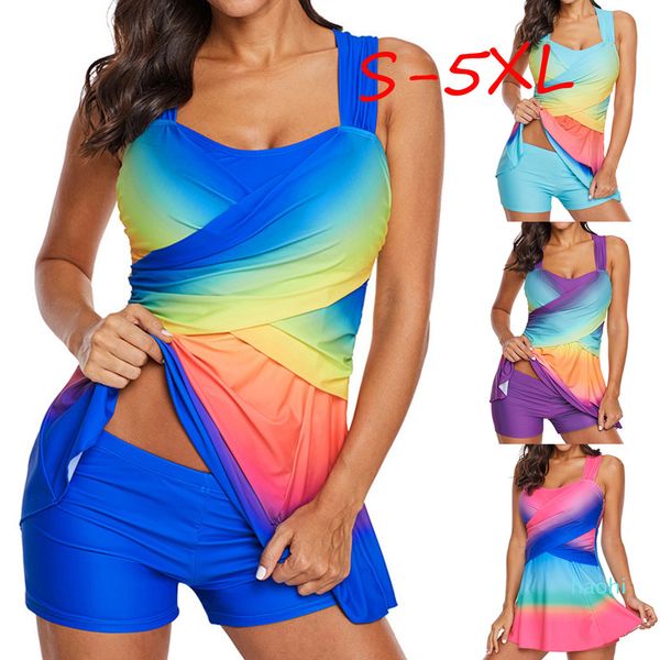 fashion-women's swimming suit 2019 rainbow lady tankini swimdress swimsuit beachwear padded swimwear plus size biki bathing suit women#
fashion-women's swimming suit 2019 rainbow lady tankini swimdress swimsuit beachwear padded swimwear plus size biki bathing suit women#