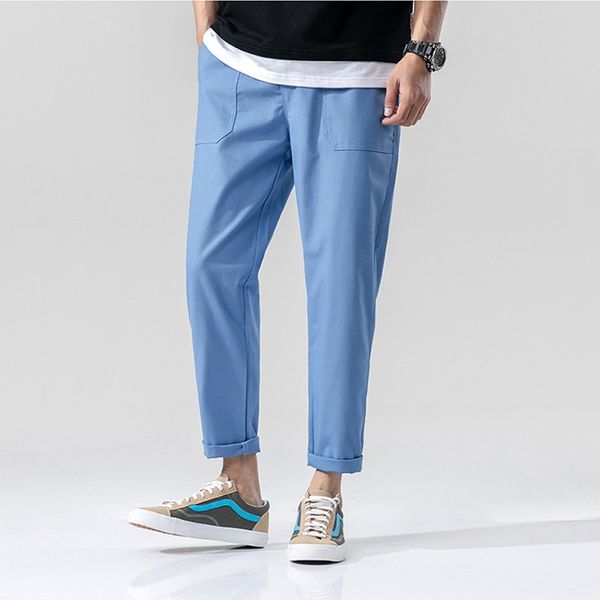 summer casual pants men cotton line solid drawstring travel pants 2019 new mens clothing plus size m-5xl pockets trousers male, Black
summer casual pants men cotton line solid drawstring travel pants 2019 new mens clothing plus size m-5xl pockets trousers male, Black