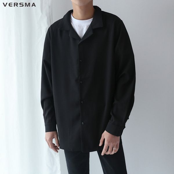 versma 2018 корейский harajuku ulzzang bf пижамы шифон рубашки мужчины женщины весна с длинным рукавом свободная пара рубашка мужчин перевоз, White;black
versma 2018 корейский harajuku ulzzang bf пижамы шифон рубашки мужчины женщины весна с длинным рукавом свободная пара рубашка мужчин перевоз, White;black