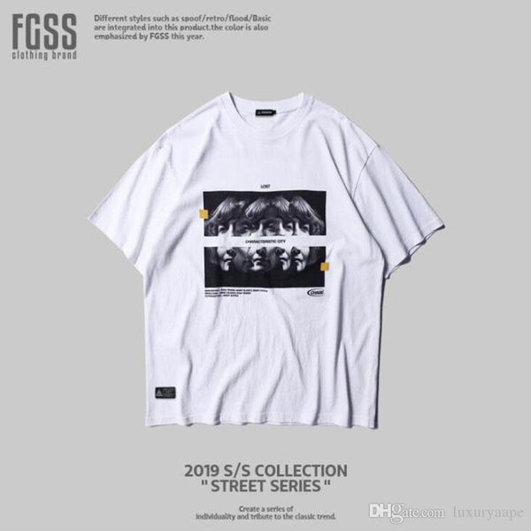 2019 spring and summer new fashion men's t-shirt culture shirt custom european and american simple trend
2019 spring and summer new fashion men's t-shirt culture shirt custom european and american simple trend