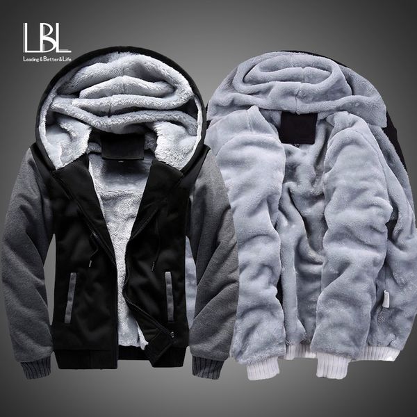 winter thick hoodies men zipper hooded coat brand mens tracksuit sweatshirt patchwork jackets warm us/eur plus size fleece hoody, Black
winter thick hoodies men zipper hooded coat brand mens tracksuit sweatshirt patchwork jackets warm us/eur plus size fleece hoody, Black