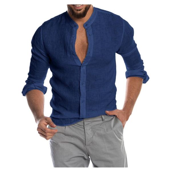 men's casual solid color shirts button o-neck long sleeve beach loose holiday shirt comfortable soft blouse, White;black
men's casual solid color shirts button o-neck long sleeve beach loose holiday shirt comfortable soft blouse, White;black
