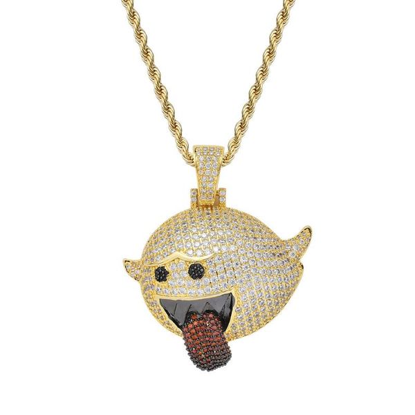 lk flying ghost hip-hop pendant with tennis chain gold and silver color sparkling zircon men's necklace jewelry gift
lk flying ghost hip-hop pendant with tennis chain gold and silver color sparkling zircon men's necklace jewelry gift