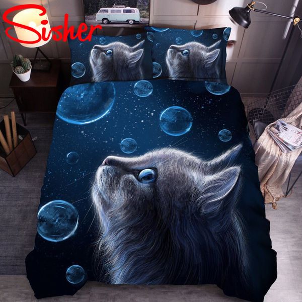 sisher 3d new design bedding sets animal cat pgraphic printed duvet cover set quilt cover bed linen single king size
sisher 3d new design bedding sets animal cat pgraphic printed duvet cover set quilt cover bed linen single king size