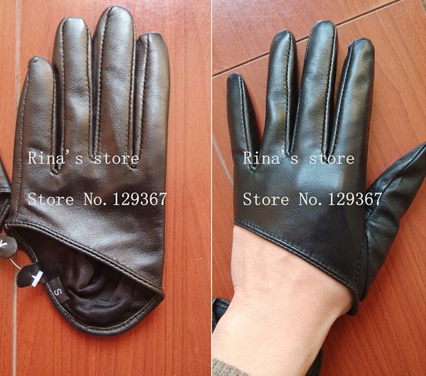 autumn and winter women' short design sheepskin gloves thin genuine leather gloves half palm black glove 8 colors r025, Blue;gray
autumn and winter women' short design sheepskin gloves thin genuine leather gloves half palm black glove 8 colors r025, Blue;gray