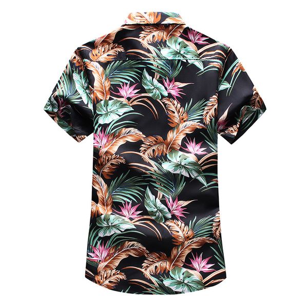 2020 summer new men's hawaiian short-sleeved shirt fashion casual flower shirt male brand clothes plus size 5xl 6xl 7xl, White;black
2020 summer new men's hawaiian short-sleeved shirt fashion casual flower shirt male brand clothes plus size 5xl 6xl 7xl, White;black