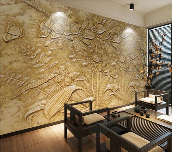 custom 3d wallpaper classic painting wallpaper 3d stereo relief orchid butterfly background wall decoration painting
custom 3d wallpaper classic painting wallpaper 3d stereo relief orchid butterfly background wall decoration painting