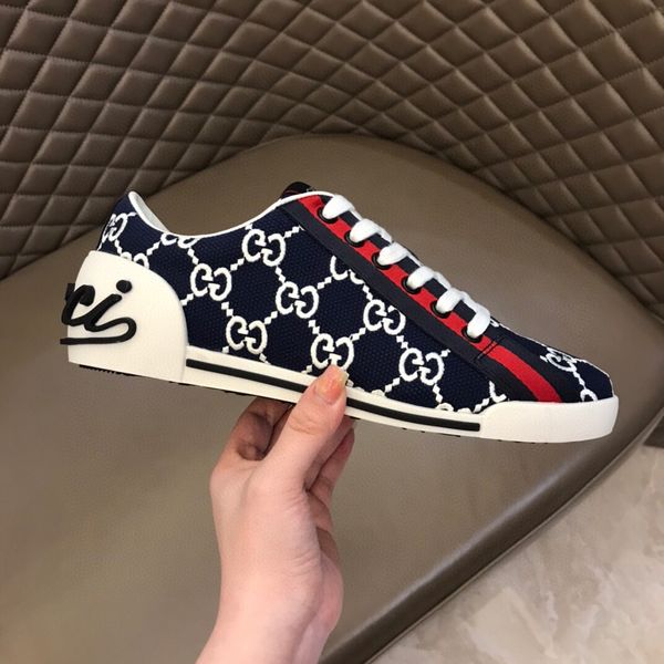 luxury designer mens shoes paris webbing sneakers in leather women flat shoes real leather casual shoes running trainers rd689, Blue;gray
luxury designer mens shoes paris webbing sneakers in leather women flat shoes real leather casual shoes running trainers rd689, Blue;gray