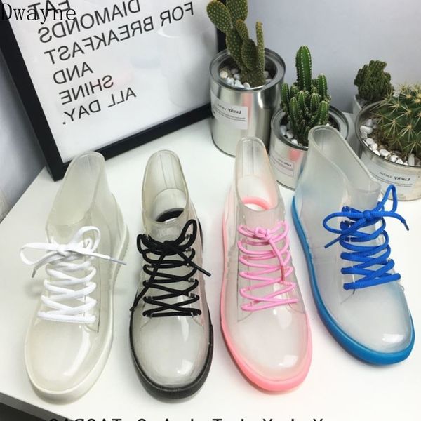 2019 новый стиль harajuku прозрачных ботинок дождя студенты дикая круглые головы шнурки пинетка, Black
2019 новый стиль harajuku прозрачных ботинок дождя студенты дикая круглые головы шнурки пинетка, Black
