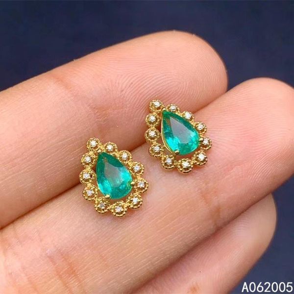 kjjeaxcmy fine jewelry 18k gold inlaid natural emerald female new earrings ear studs popular support test selling, Golden;silver
kjjeaxcmy fine jewelry 18k gold inlaid natural emerald female new earrings ear studs popular support test selling, Golden;silver