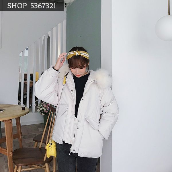 clothes woman 2019 winter short fund bread serve bf self-cultivation thickening down cotton schoolgirl loose coat tide, Black
clothes woman 2019 winter short fund bread serve bf self-cultivation thickening down cotton schoolgirl loose coat tide, Black