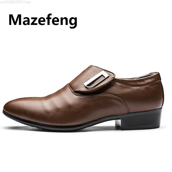 men oxfords leather dress shoes fashion business formal shoes for men classic pointed wedding plus size 38-48, Black
men oxfords leather dress shoes fashion business formal shoes for men classic pointed wedding plus size 38-48, Black