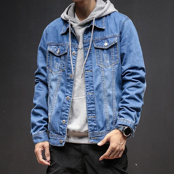 zogaa 2019 autumn new classic retro denim blue jackets japanese original casual loose large size denim clothing men's jackets, Black;brown
zogaa 2019 autumn new classic retro denim blue jackets japanese original casual loose large size denim clothing men's jackets, Black;brown