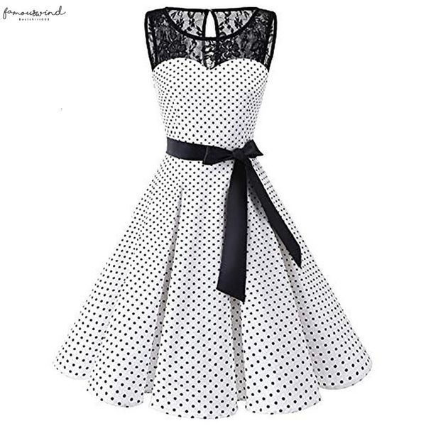 sleeper 401 women sleeveless polka dot lace hepburn vintage swing high waist pleated dress solid design drop shipping, Black;gray 
sleeper 401 women sleeveless polka dot lace hepburn vintage swing high waist pleated dress solid design drop shipping, Black;gray