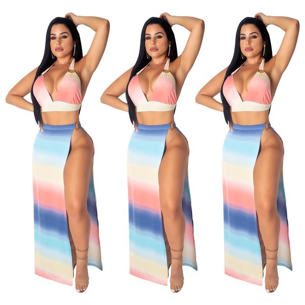 wholesale 2019 summer bohemian maxi dresses women clothes selling designer women halter bodycon split striped long dresses, Black;gray
wholesale 2019 summer bohemian maxi dresses women clothes selling designer women halter bodycon split striped long dresses, Black;gray