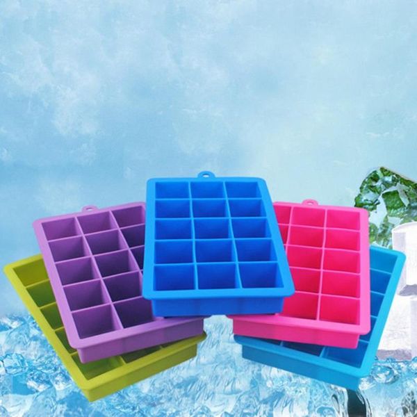 15 grids diy creative big ice cube mold square shape silicone ice tray for wine kitchen bar drinking accessories
15 grids diy creative big ice cube mold square shape silicone ice tray for wine kitchen bar drinking accessories