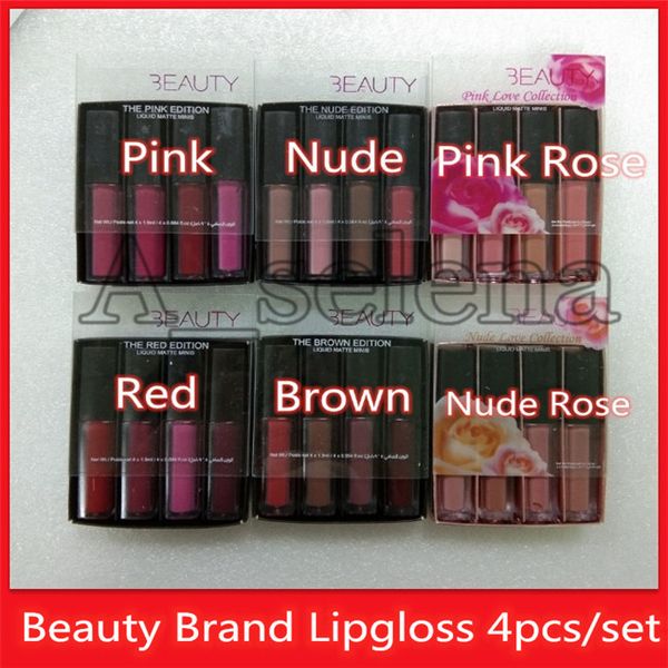 2020 Красота бренда Макияж 4шт / Set Matte Liquid Lipstick Set 6 Editions блеск для губ блеск для губ ру
2020 Красота бренда Макияж 4шт / Set Matte Liquid Lipstick Set 6 Editions блеск для губ блеск для губ ру