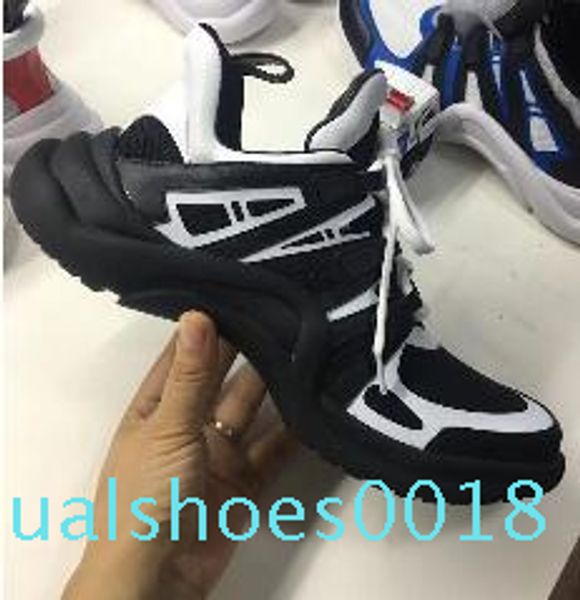 2018 new luxury women's archlight sneaker men genuine leather trainers tpu outsole casual shoes runner shoes 7 colors c18, Black
2018 new luxury women's archlight sneaker men genuine leather trainers tpu outsole casual shoes runner shoes 7 colors c18, Black