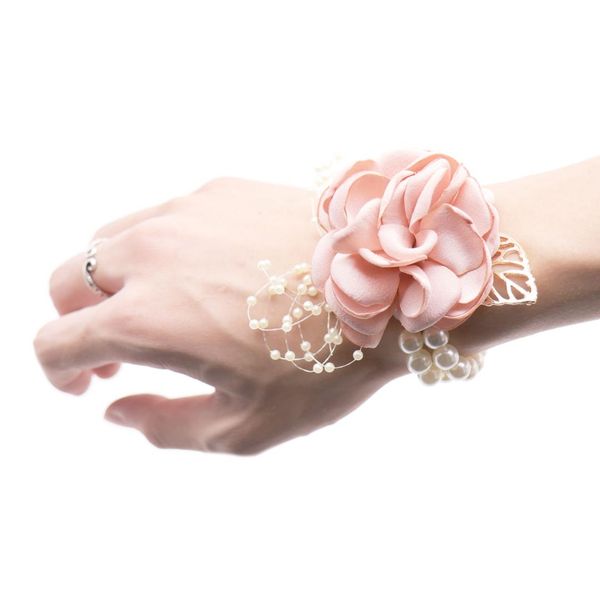 wedding bridal team pearl bracelet wrist flower girls party favor rose corsage wedding party hand decorative artificial flower
wedding bridal team pearl bracelet wrist flower girls party favor rose corsage wedding party hand decorative artificial flower