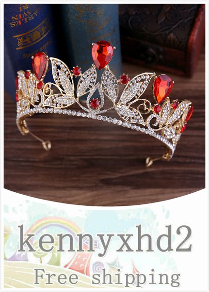 bridal accessories european and american leaves wedding baroque queen gold crown wedding dress accessories, White;golden
bridal accessories european and american leaves wedding baroque queen gold crown wedding dress accessories, White;golden