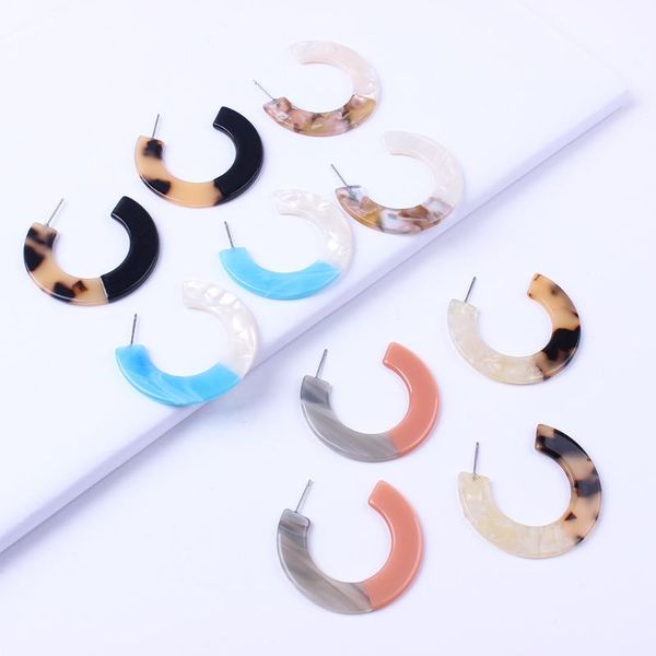 sexemara trendy 4cm small round hoop earrings women circle acrylic acetic acid tortoise shell boho leopard wedding jewelry gifts, Golden;silver
sexemara trendy 4cm small round hoop earrings women circle acrylic acetic acid tortoise shell boho leopard wedding jewelry gifts, Golden;silver