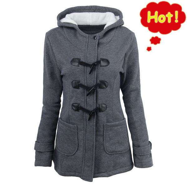 new parkas female women wool mixed horn skin clasp winter coat cotton winter jackets for women outwear parkas for g3p7, Black
new parkas female women wool mixed horn skin clasp winter coat cotton winter jackets for women outwear parkas for g3p7, Black