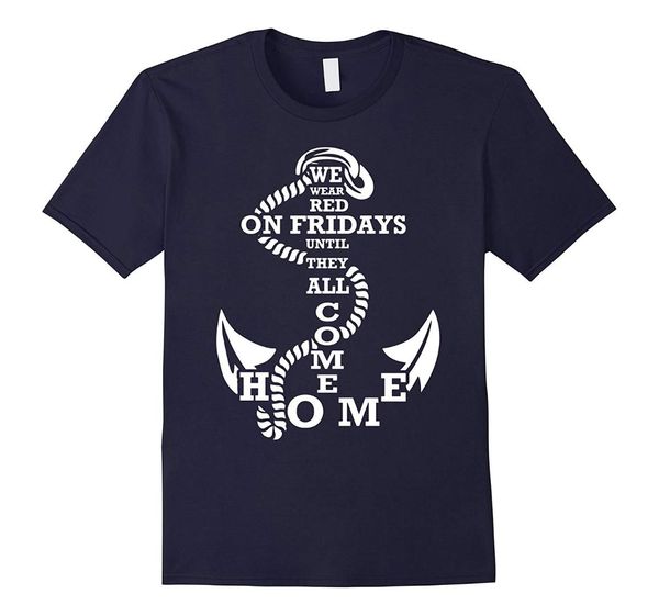 2019 fashion men t shirt we wear red on fridays until the all come home, White;black
2019 fashion men t shirt we wear red on fridays until the all come home, White;black