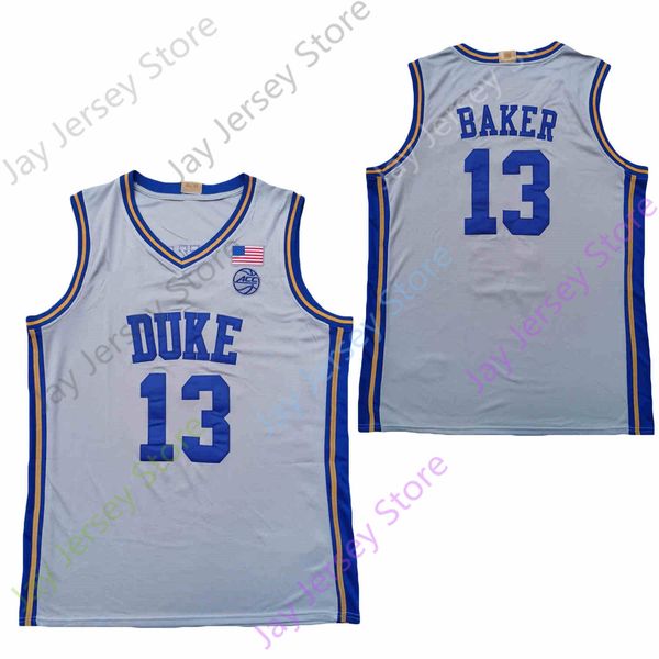 2020 ncaa duke blue devils колледж баскетбол джерси ncaa 13 baker gray всего прошитая и вышивка мужчина молодежь размера, Black;red
2020 ncaa duke blue devils колледж баскетбол джерси ncaa 13 baker gray всего прошитая и вышивка мужчина молодежь размера, Black;red